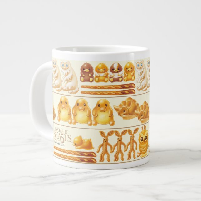 Kowalski Bakery Rows of Treats Pattern Jumbo Mugg (Framsida vänster)