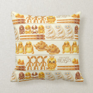 Kowalski Bakery Rows Rows Mönster Kudde