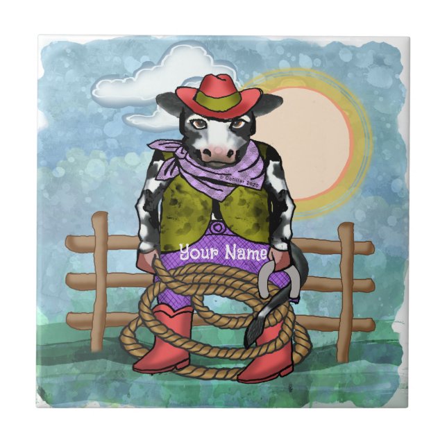 Kowboy Kakelplatta (Framsidan)