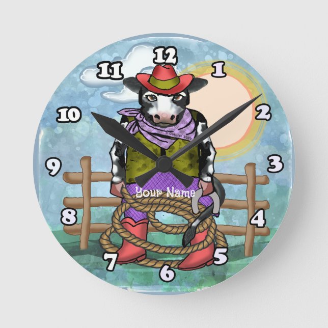 Kowboy Rund Klocka (Framsida)