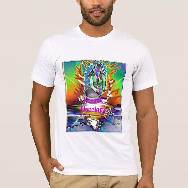 Kozmik välsignelser tee shirt (Framsida)