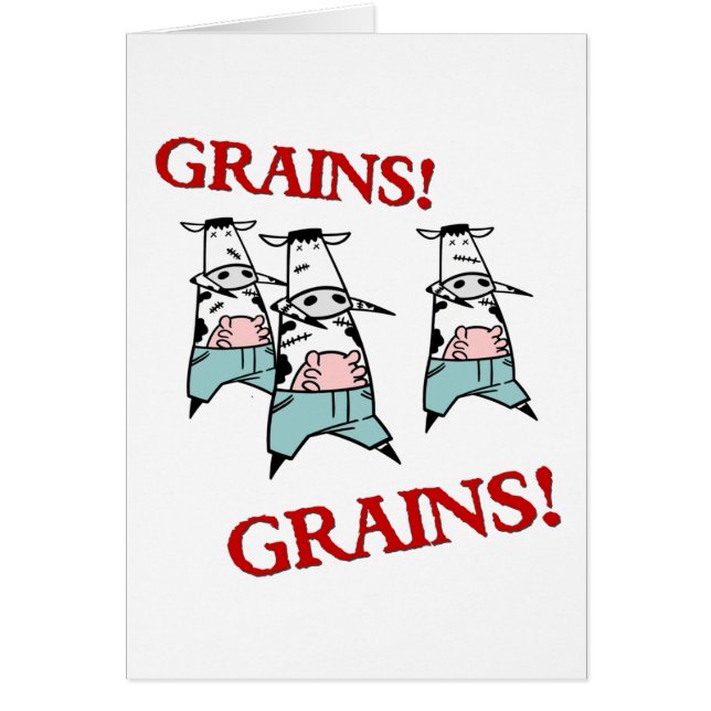 KoZombies Hälsningskort (Framsidan)