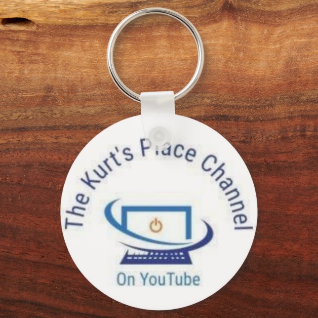 KPC-Logotypens nyckelkedja. Nyckelring (Framsida)