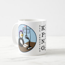 KPNG TALK RADIO PENGUIN KAFFEMUGG