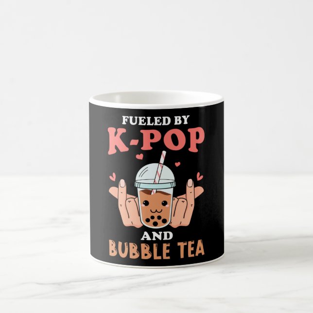 Kpop Bubble Tea Kaffemugg (Center)
