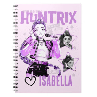 KPop Demon Hunters Notebook, Kids Huntrix Anteckningsbok