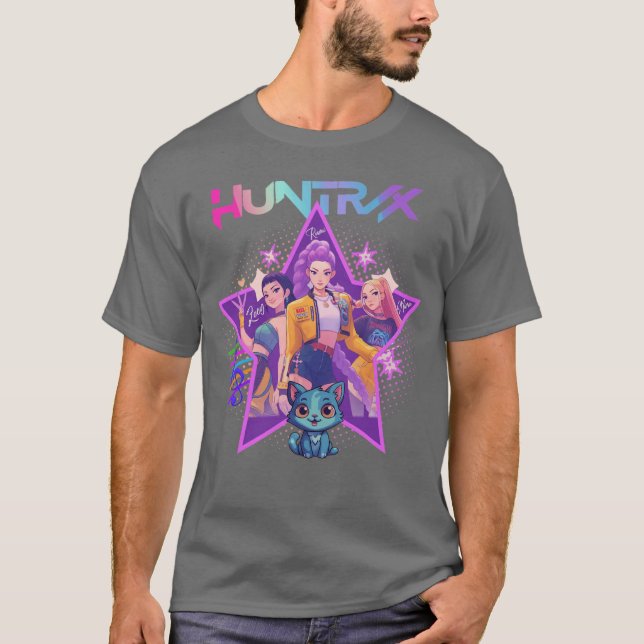 Kpop-djävuljägare vintage t shirt (Framsida)