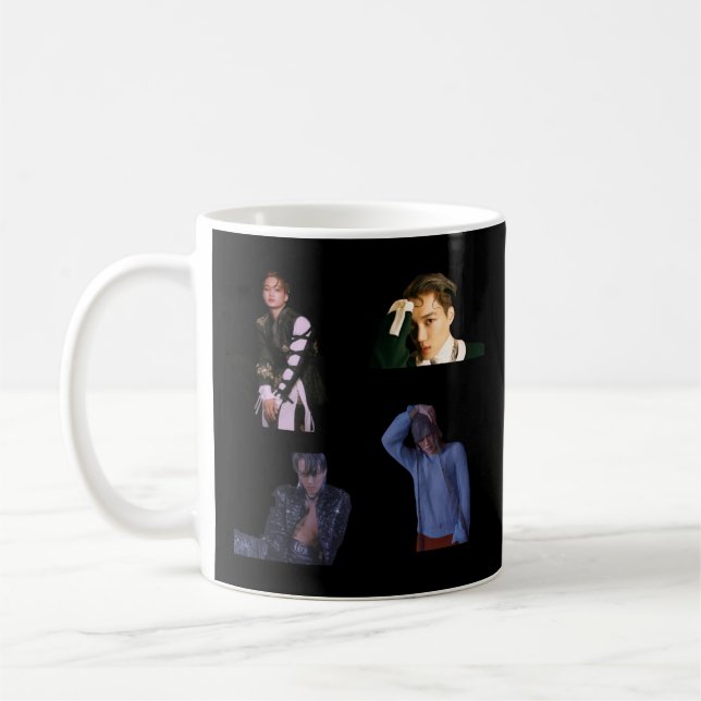 Kpop Exo Kai "Mmmh" set [Kai VOL.one] Kaffemugg (Vänster)