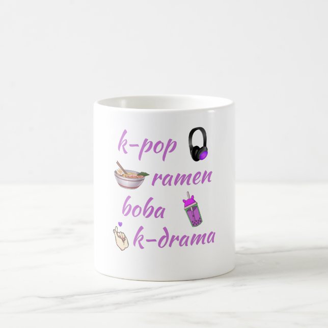 Kpop för upprepa musik i viloläge, K-pop, Fläkt Kaffemugg (Center)