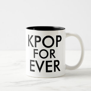 Kpop Forever   Music Fläkt Gift Två-Tonad Mugg