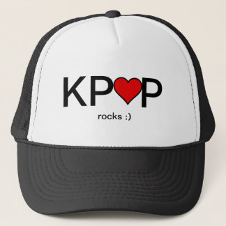 Kpop hatt truckerkeps