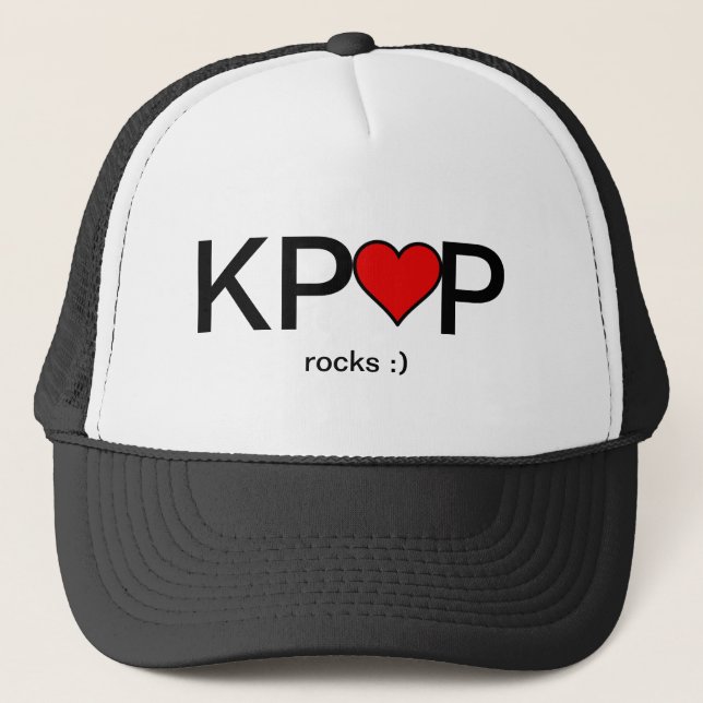 Kpop hatt truckerkeps (Framsida)