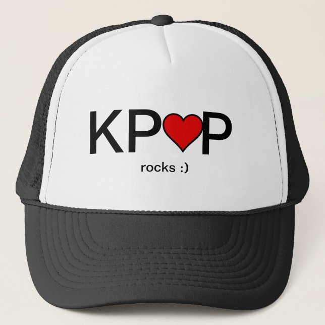 Kpop hatt truckerkeps (Framsida)