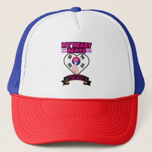 KPop Heart Korea Flagga Hand Symbol Music Design Keps