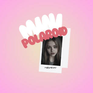 Kpop Idol Birthday Fancafe Stil MiniPolaroid Card Visitkort