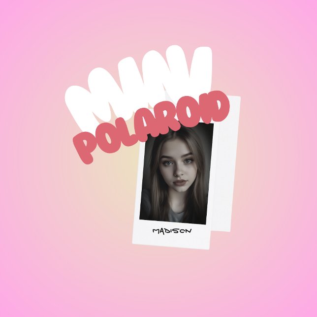 Kpop Idol Birthday Fancafe Stil MiniPolaroid Card Visitkort (Skapare uppladdad)