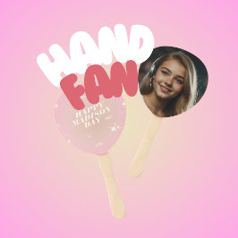 Kpop Idol Birthday Fancafe Stil Set of Fläkt