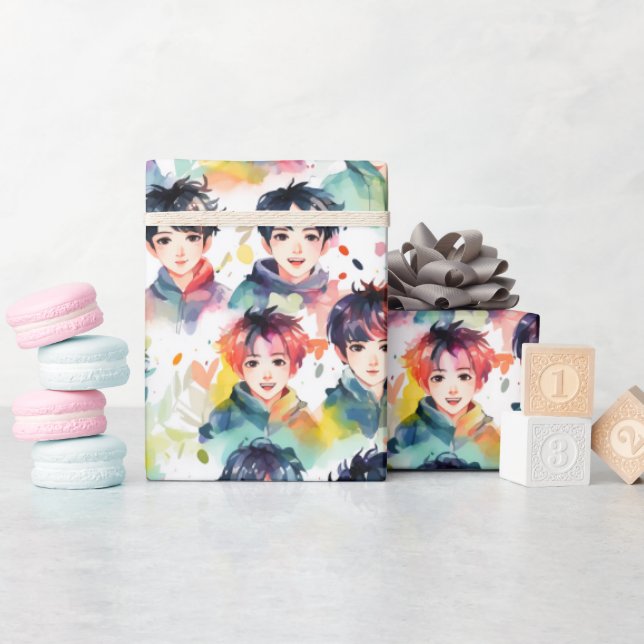 Kpop Idols - Presentpapper (Baby Shower)