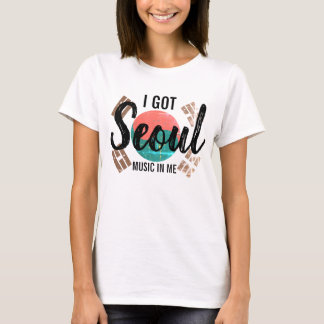 KPOP inspirerade I-harSeoul musik i mig skjortan T Shirt
