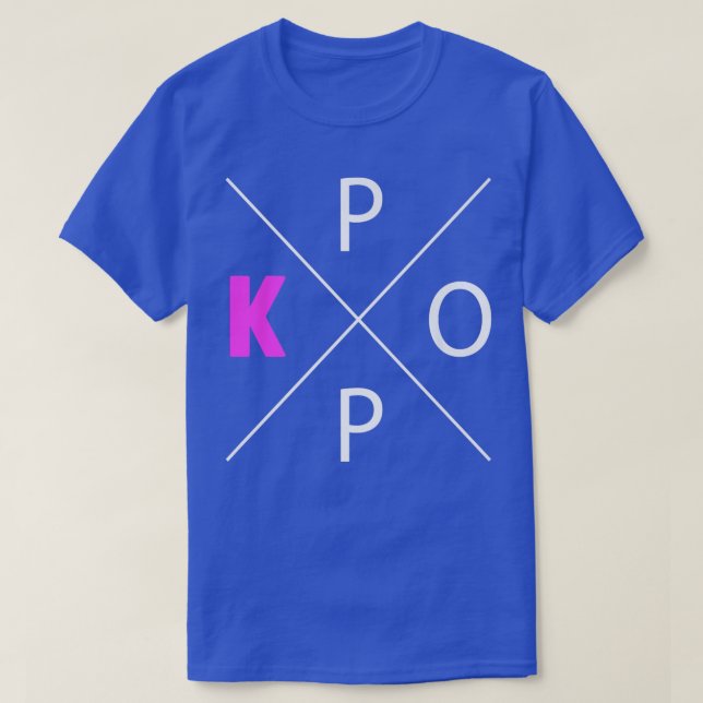 Kpop K-Pop X Music Korea Merch Mode T Shirt (Design framsida)