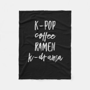 Kpop kdrama (kammussla) fleecefilt