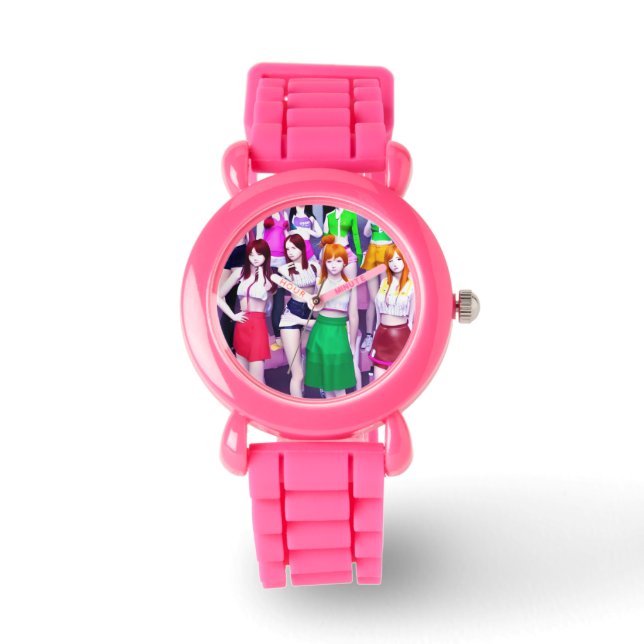Kpop Kids Watch Armbandsur (Framsida)