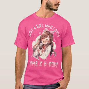 Kpop Koreansk PopMusic Bara en flicka som Kärlek A T Shirt