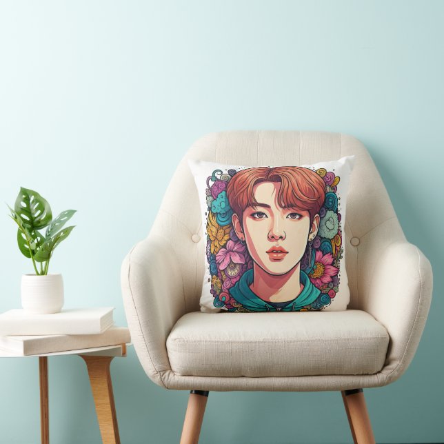 kpop kpopfan kpopfanart kpopidol kpopDrawing kpopp Kudde (Stol)