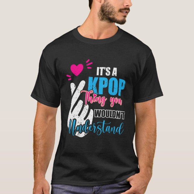 Kpop Mode Kpop T Shirt (Framsida)