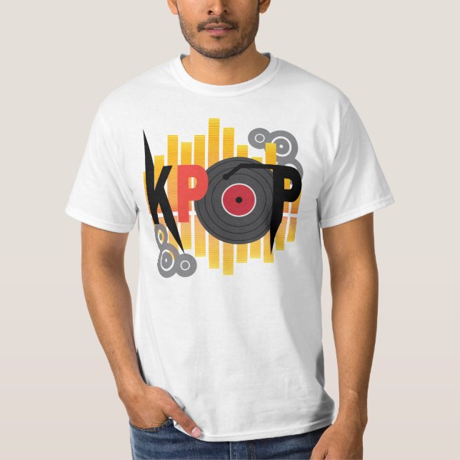 KPOP-musikskjorta Tee Shirt (Framsida)