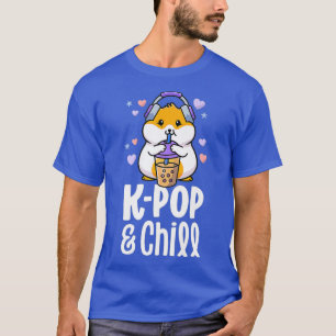 KPop och Chill Kawaii K-Pop Boba Bubble Tea T Shirt