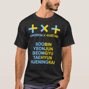 KPOP TXT OFFICIELL LOGOTYP OCH NAMN Classic T-S T Shirt