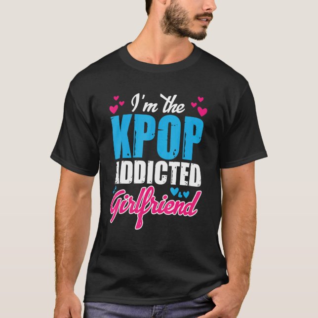 Kpopmode I M Kpop Beroende Girlkompis T Shirt (Framsida)