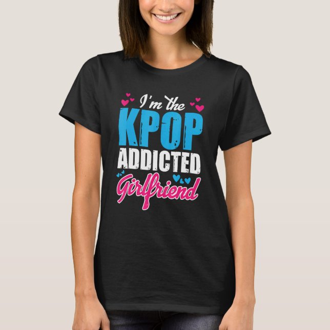 Kpopmode I M Kpop Beroende Girlkompis T Shirt (Framsida)