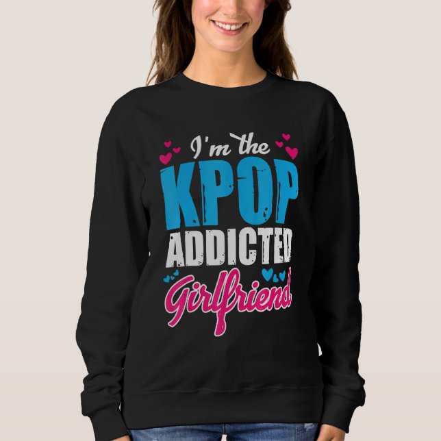 Kpopmode I M Kpop Beroende Girlkompis T Shirt (Framsida)