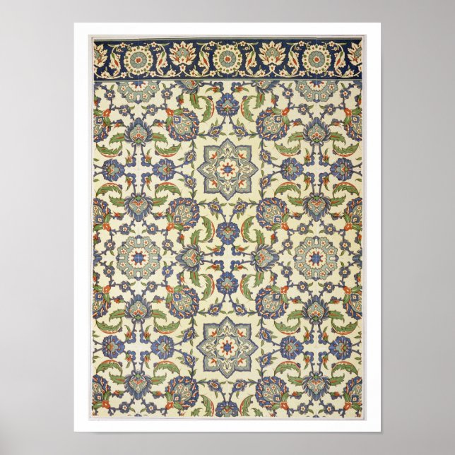 KQasr Rodouans murplattor från "Arakonsten som see Poster (Framsidan)