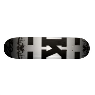 kr3w-logo old school skateboard bräda 21,6 cm