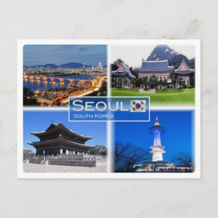 KR Sydkorea - Söul - Vykort