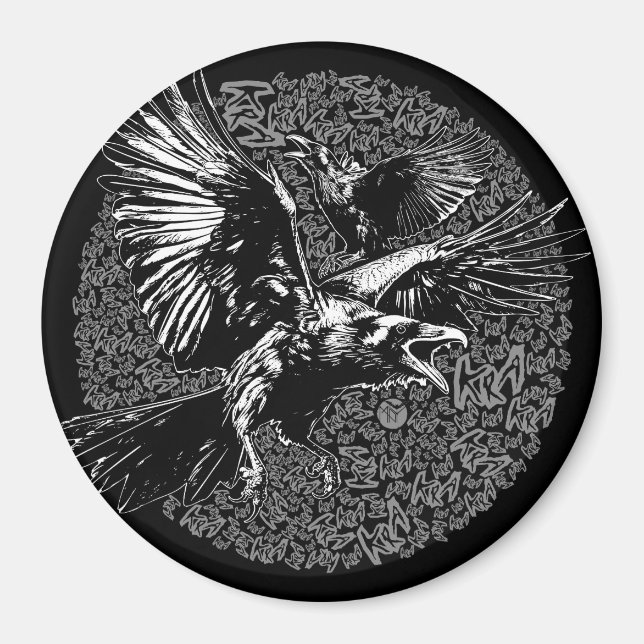 KRA KRA! MAGNET (Framsidan)