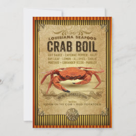 Krabba Boil/any Tillfälle Inbjudningar