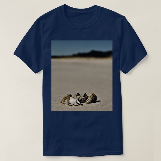 Krabba med stort Arm T Shirt (Design framsida)