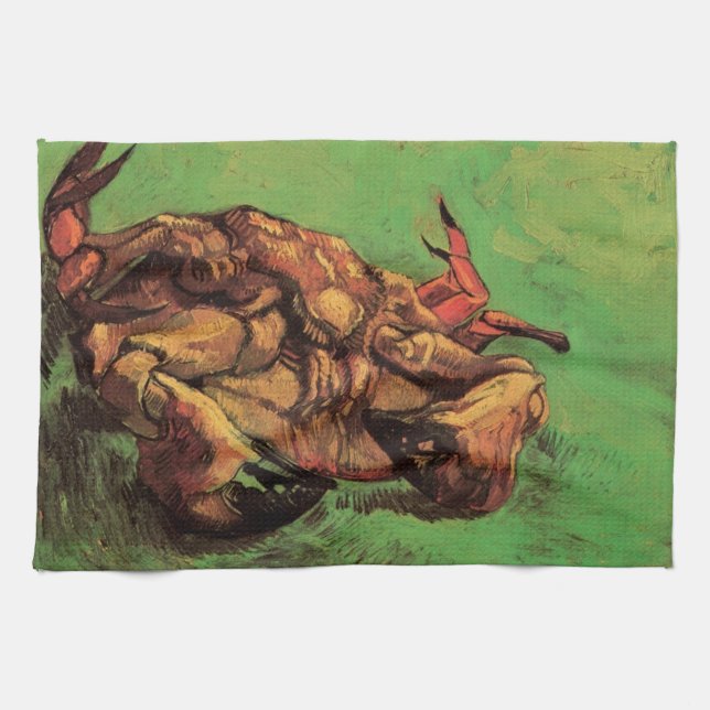 Krabba på rygg av Vincent van Gogh Kökshandduk (Horisontell)