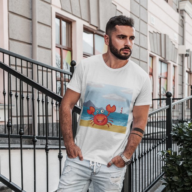 Krabba vid kusten T-Shirt (Skapare uppladdad)