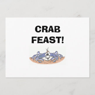 Krabbafestmåltidinbjudningar Inbjudningar