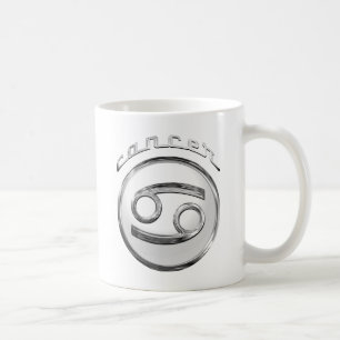 Krabban - astrologiskt symbol kaffemugg