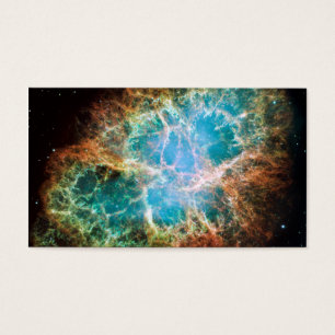 KrabbaNebula - Hubble teleskop Visitkort