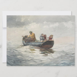 Krabbfiske (av Winslow Homer) Kort