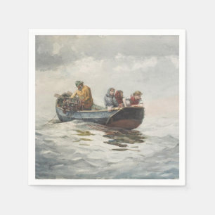 Krabbfiske (av Winslow Homer) Pappersservett