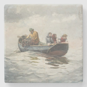 Krabbfiske (av Winslow Homer) Stenunderlägg