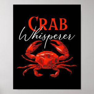 Krabbflüsterare - Fiske Jakt Krabbfångare Djur Oc Poster